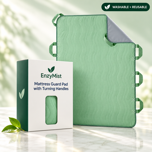 EnzyMist™ Mattress Guard Pad (with Turning Handles)